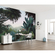 Non-Woven Wallpaper - Jungle Morning - Size 400 X 250 Cm
