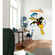 Self-Adhesive Non-Woven Wallpaper / Wall Tattoo - Donald Angry Xxl - Size 127 X 200 Cm